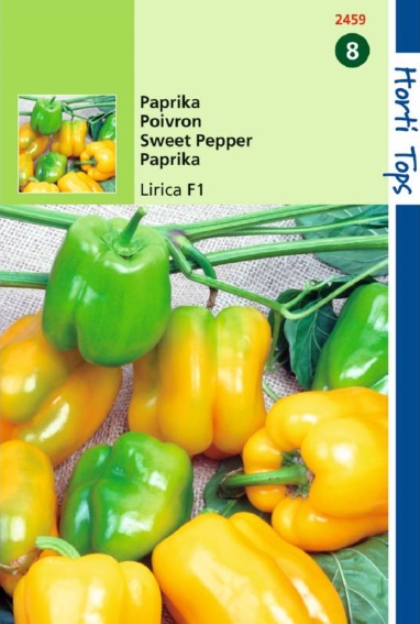 Sweet bell peper Paprika Lirica F1 (Capsicum) 8 seeds